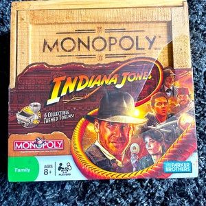 Indiana Jones monopoly game collectors edition